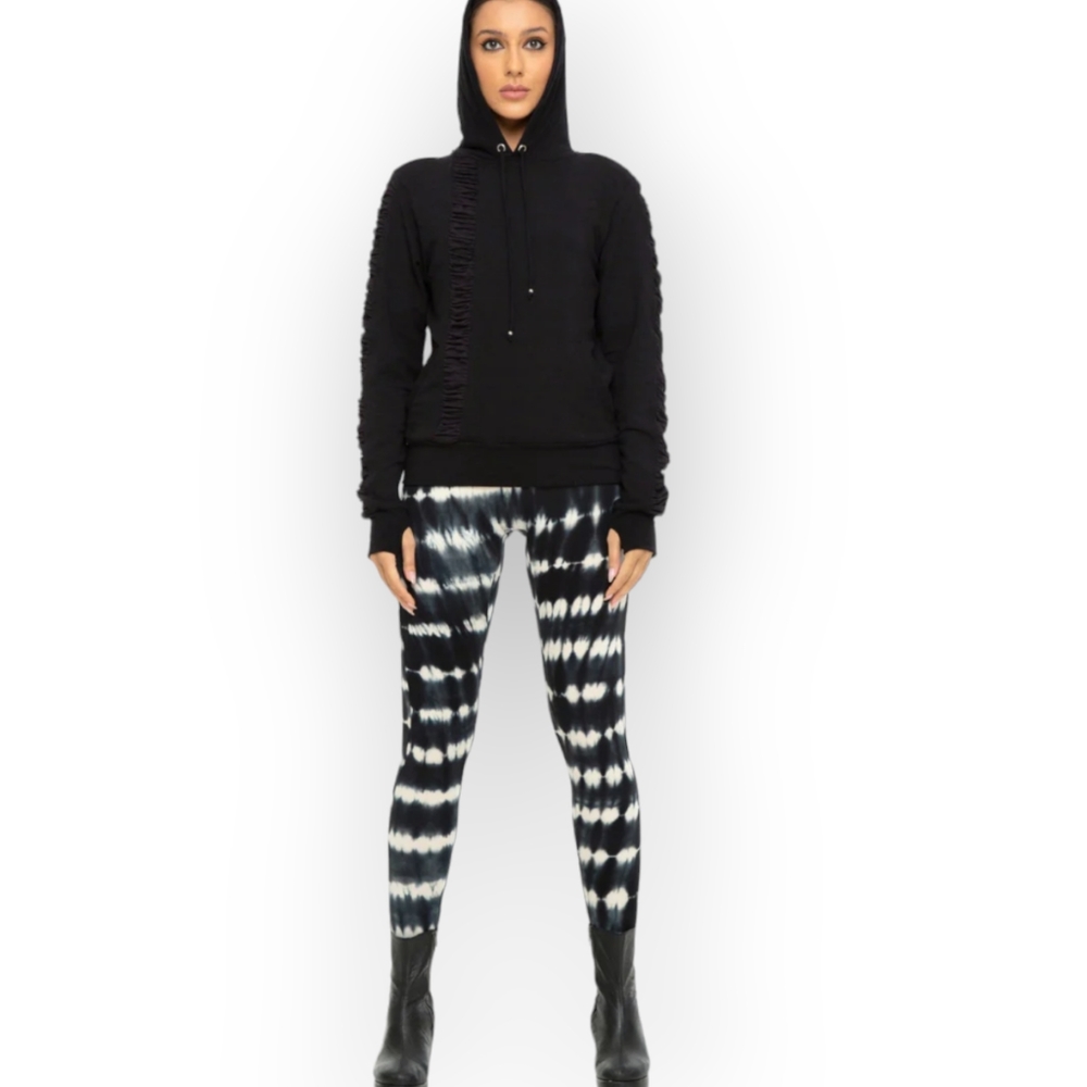 DANICA PATRICK WARRIOR TIE-DYE LEGGINGS XS
